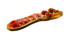 Genware OWRPL Olive Wood Rustic Platter 55 x 13cm /-