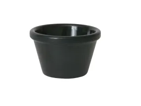 Genware S280-03 Ramekin 3oz Smooth Black 81X36mm - Pack of 24