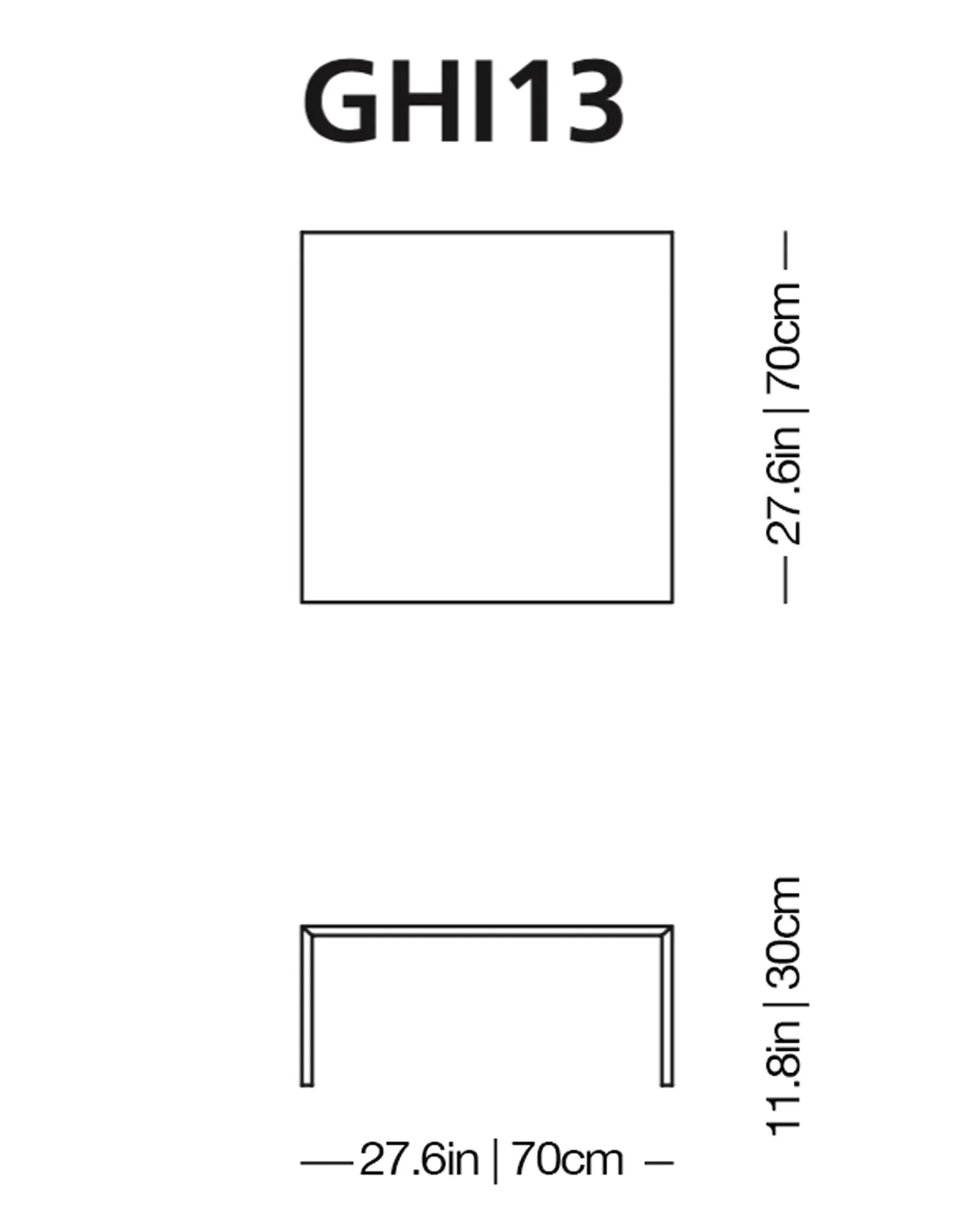 Ghiacciolo Ponte Glass Table