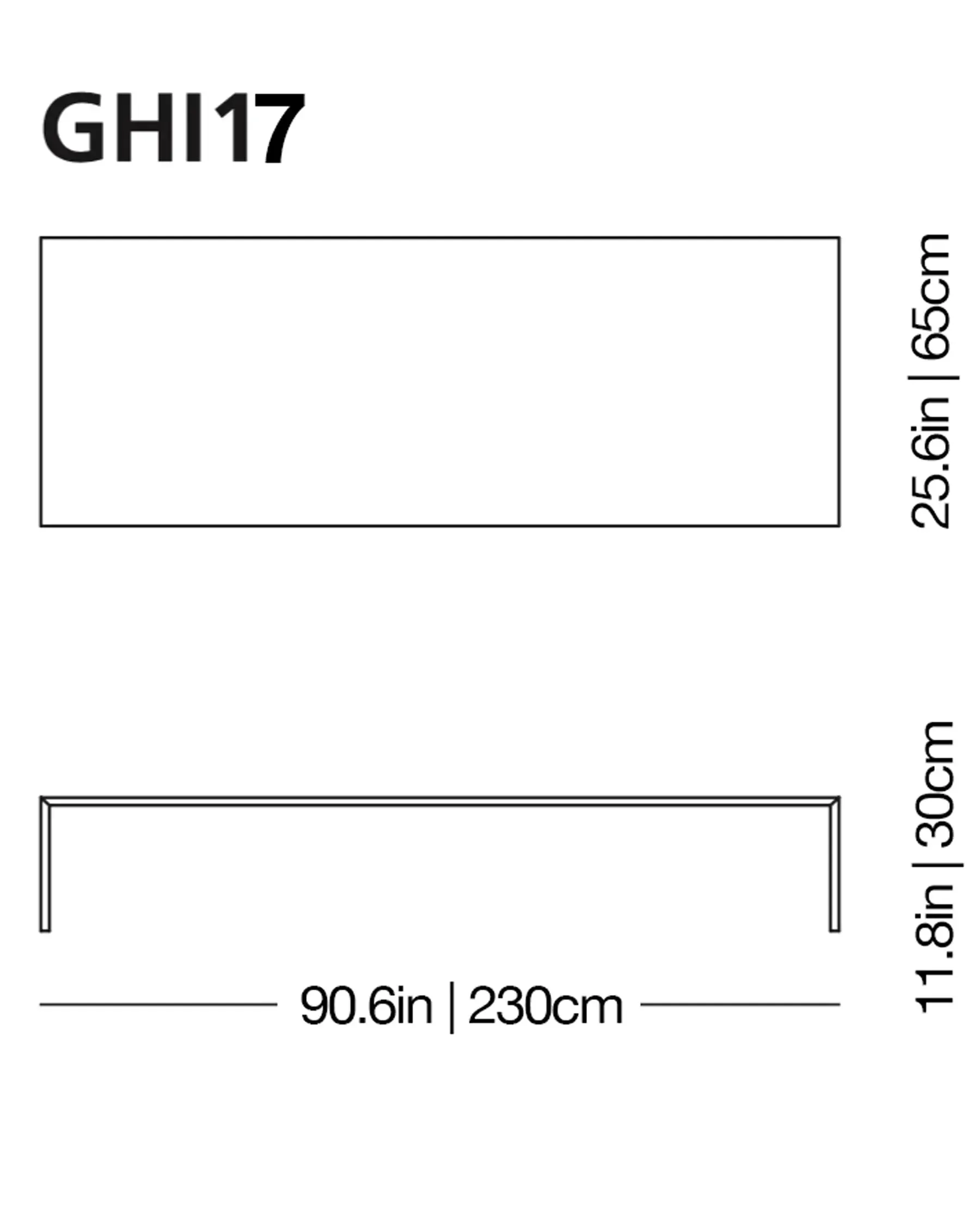 Ghiacciolo Ponte Glass Table