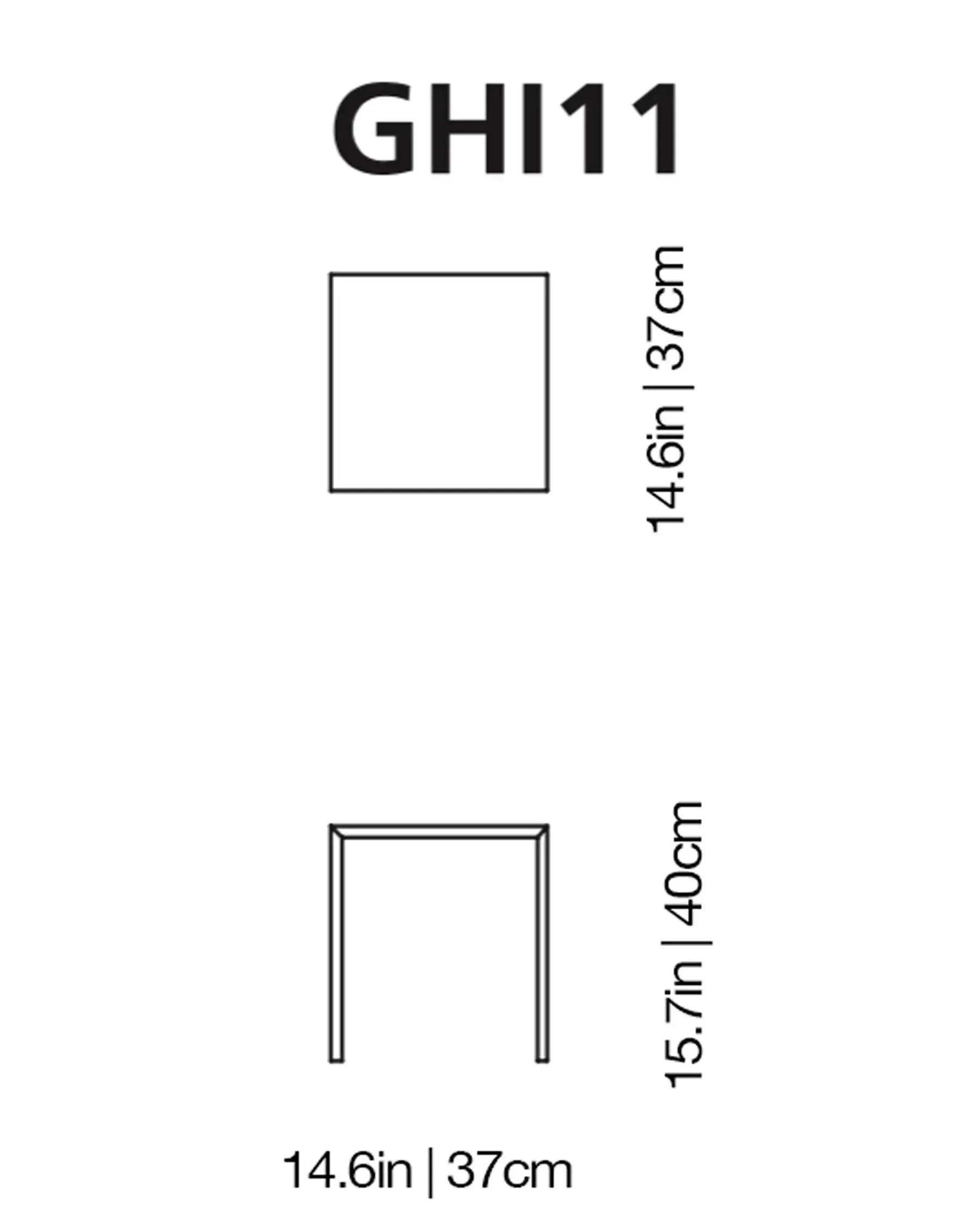 Ghiacciolo Ponte Glass Table