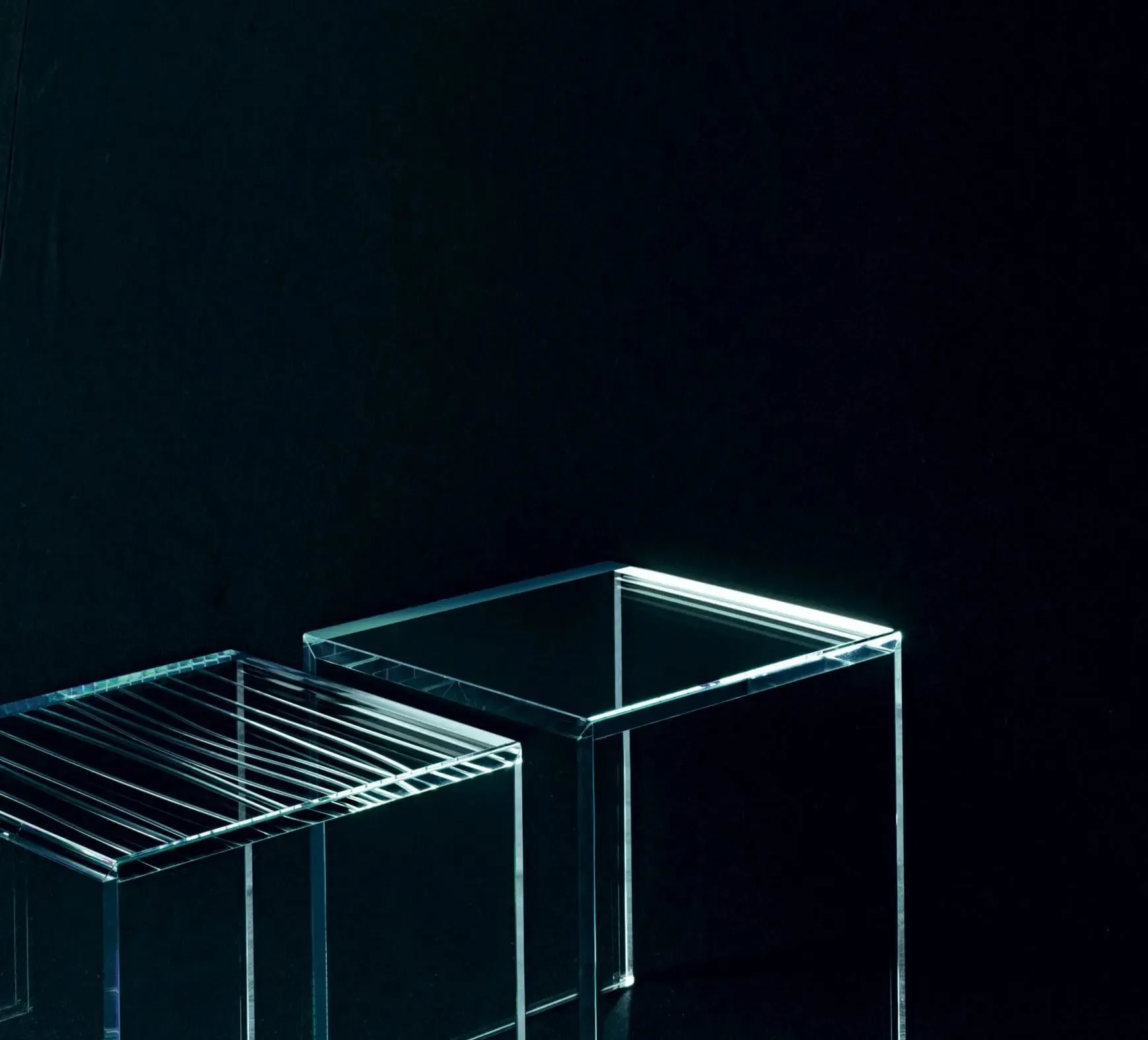 Ghiacciolo Ponte Glass Table