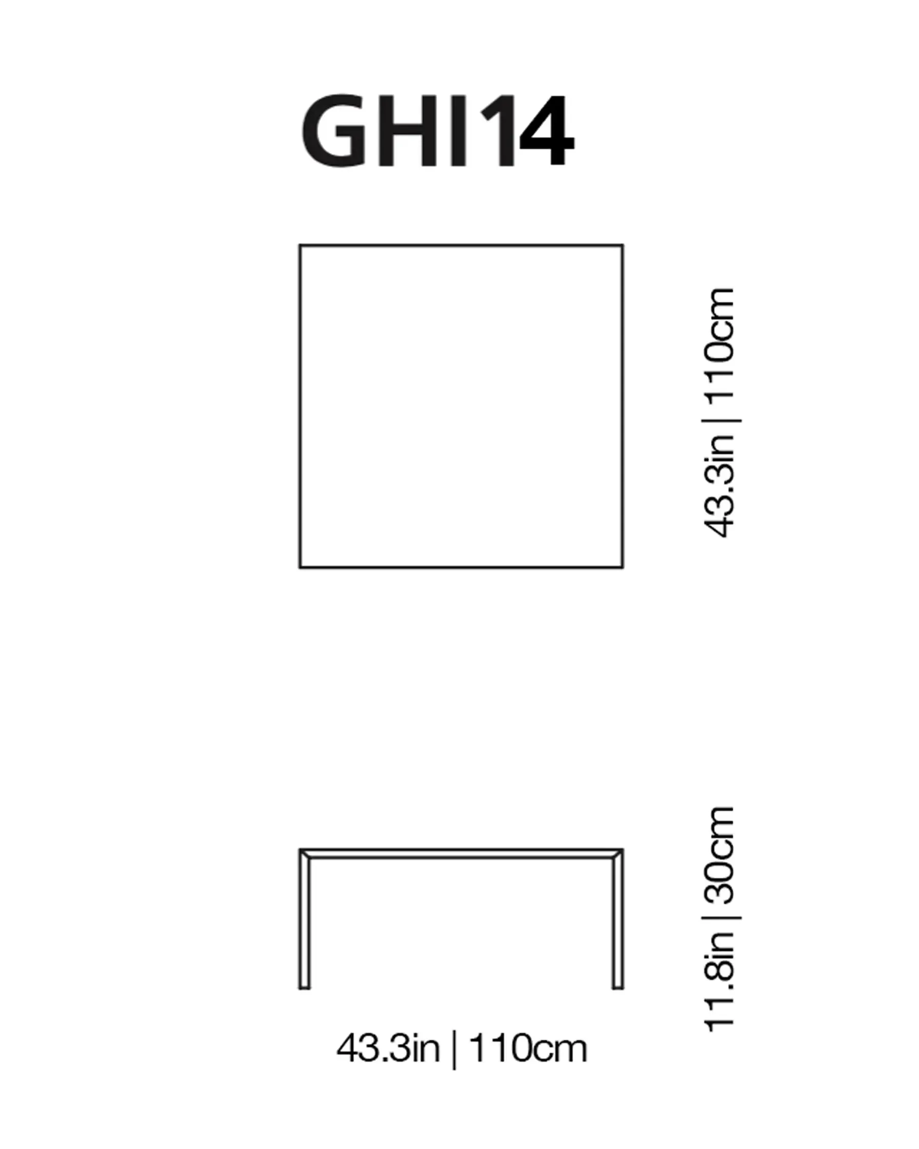 Ghiacciolo Ponte Glass Table