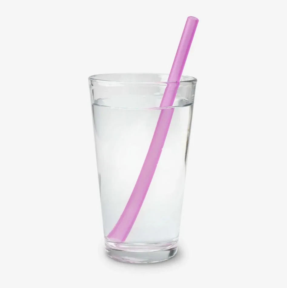 GoSili Reusable Silicone Straws, Standard Single