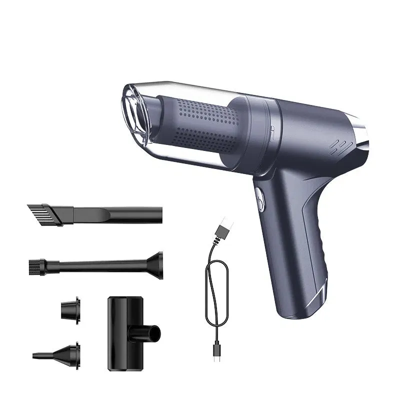 Handheld USB-charged Car Vacuum Cleaner| Powerful Blowing and Suction