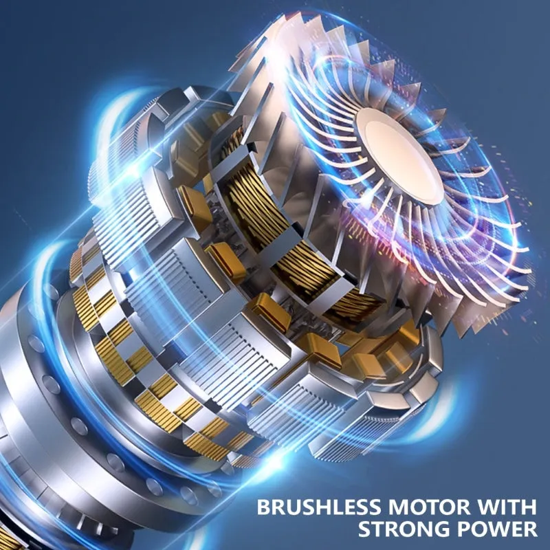 Handheld USB-charged Car Vacuum Cleaner| Powerful Blowing and Suction