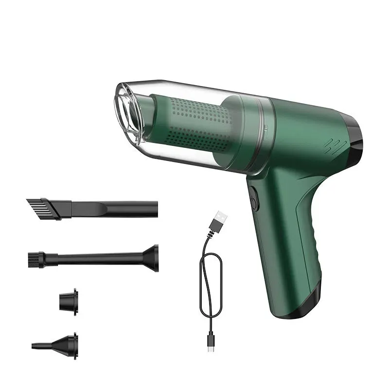 Handheld USB-charged Car Vacuum Cleaner| Powerful Blowing and Suction