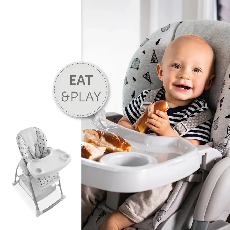 Hauck High Chairs Sit N Relax 3in1 (Grey)