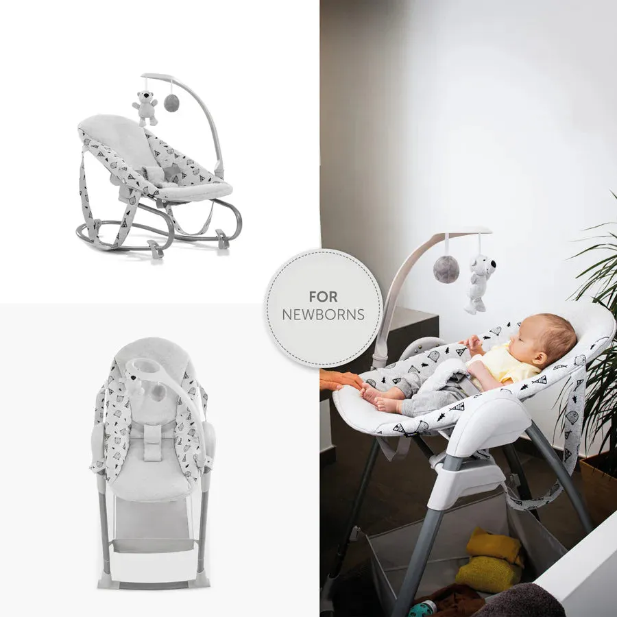Hauck High Chairs Sit N Relax 3in1 (Grey)