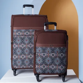 Himalayan Trails Avasa Trolley Bag Combo (Cabin & Large)