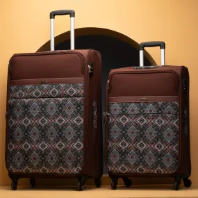 Himalayan Trails Avasa Trolley Bag Combo (Medium & Large)