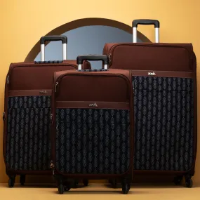 Hyderabad Ikat Avasa Trolley Bag Combo