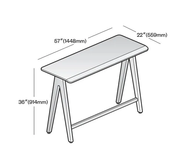 Immerse Ledge Table