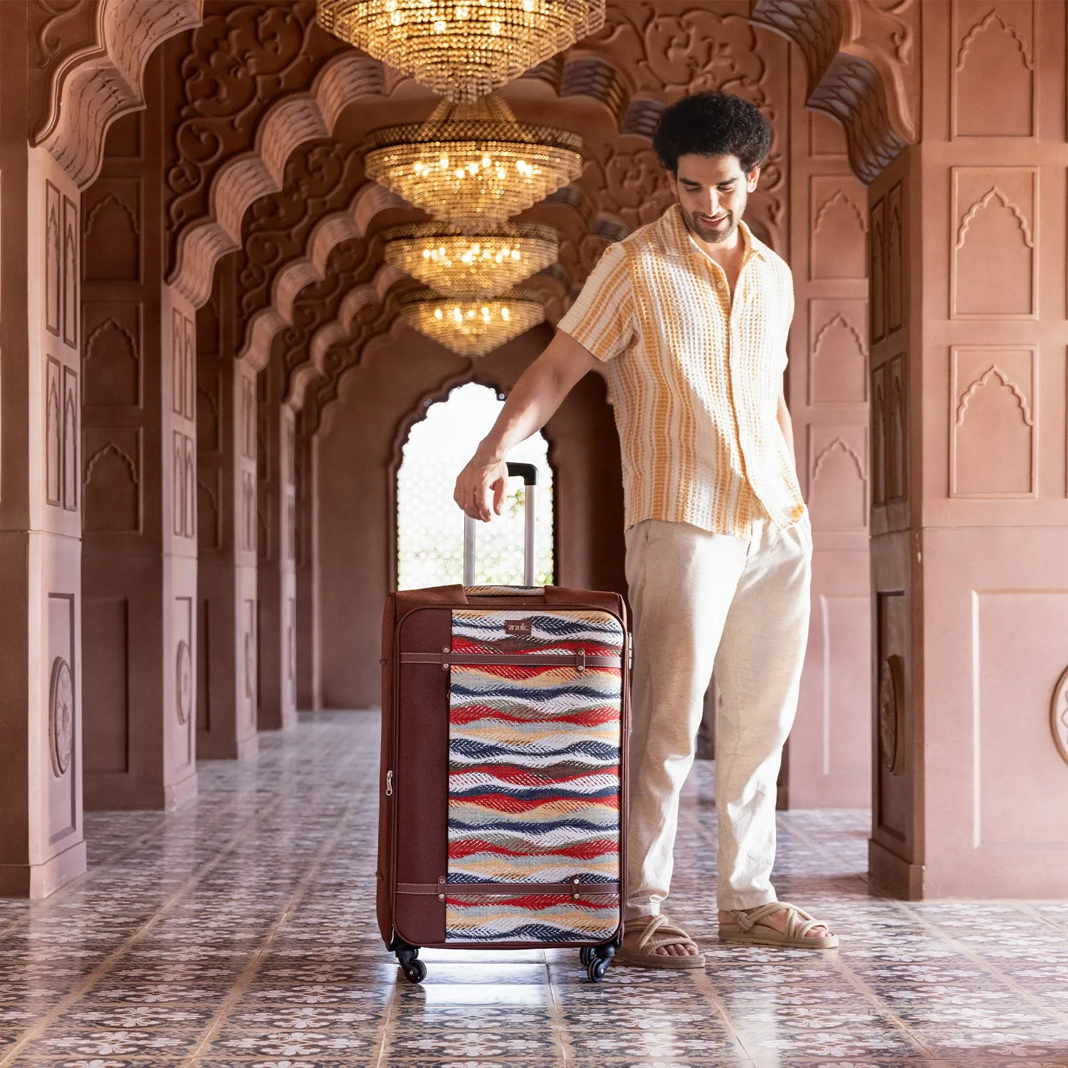 Jaisalmer Dunes Saira Trolley Bag (Medium)