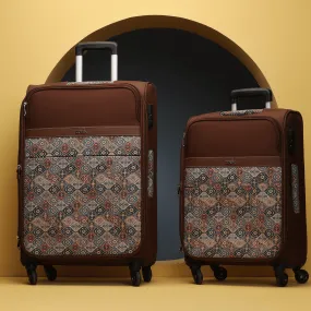 Jammu Kaleen Avasa Trolley Bag Combo (Cabin & Medium)