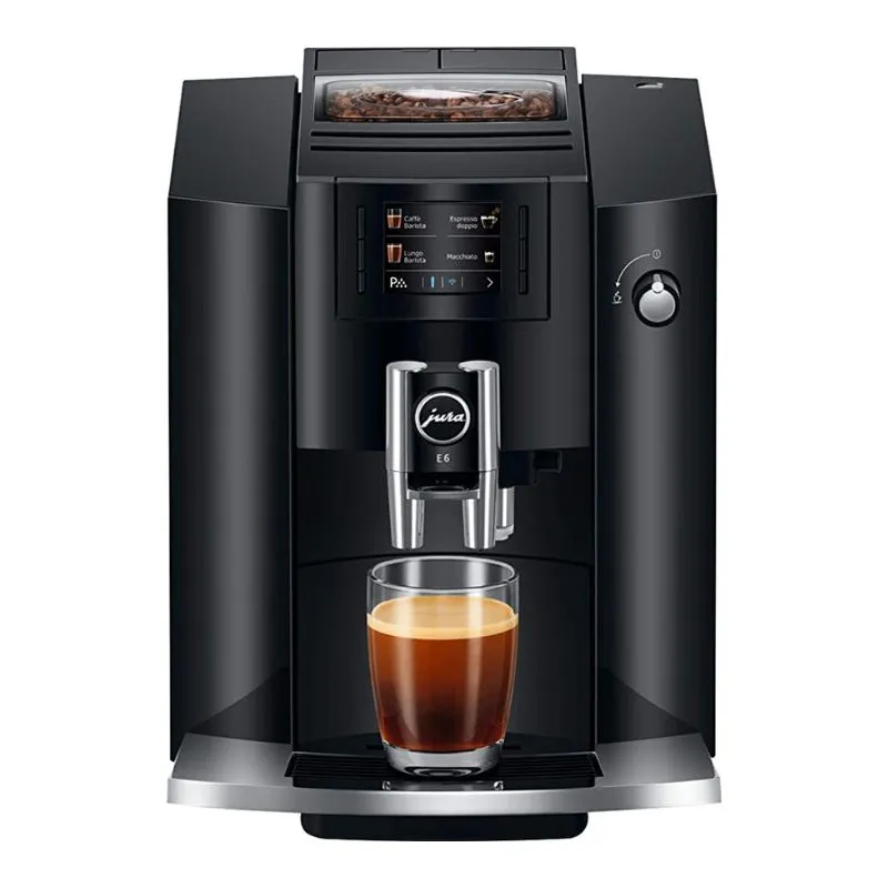 Jura E6 Piano Black Coffee Machine