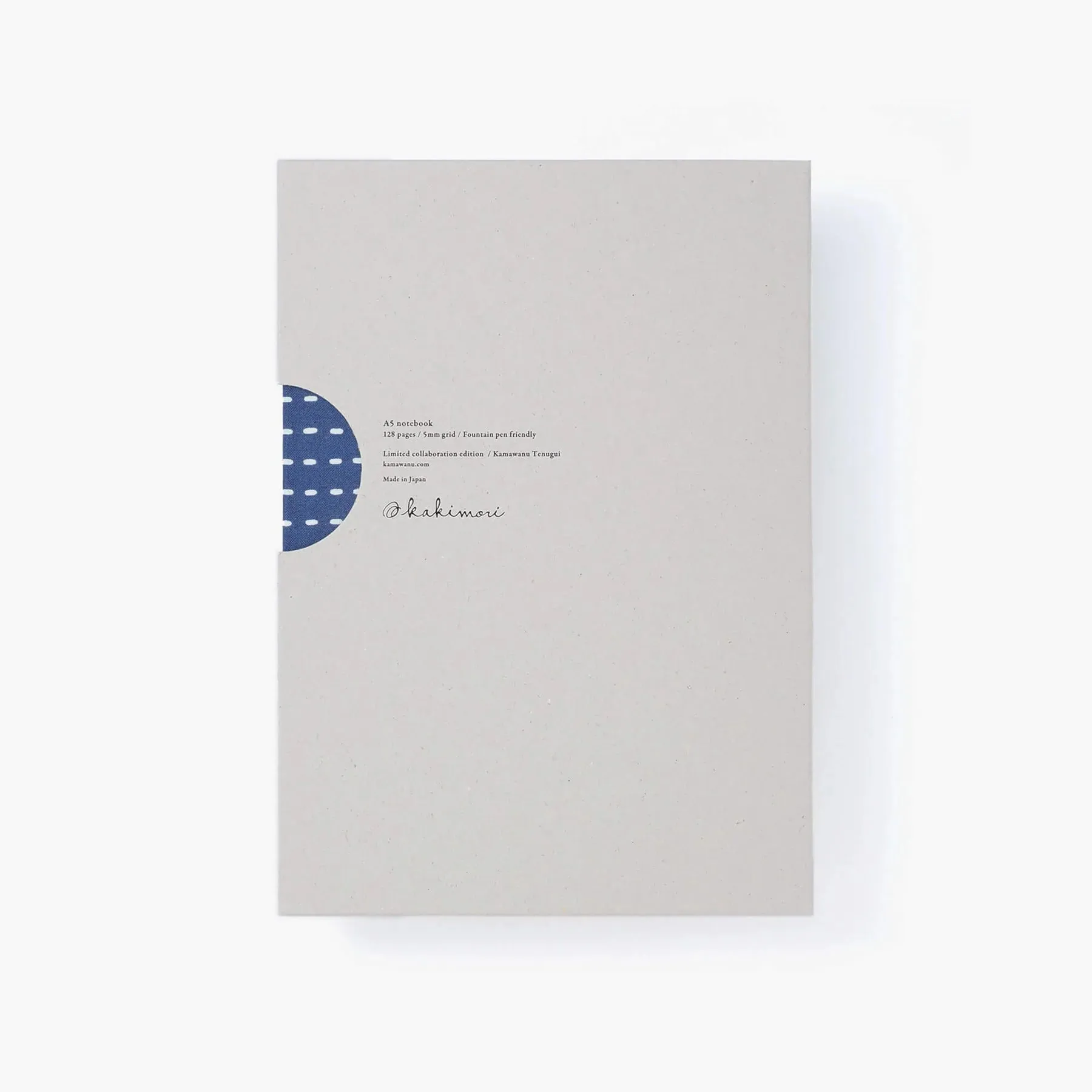 Kakimori A5 notebook - Poppy Seed