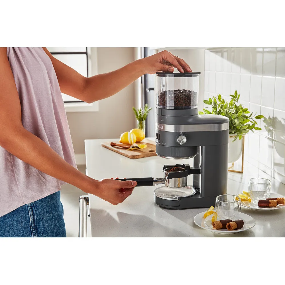 KITCHENAID ARTISAN COFFEE GRINDER - CHARCOAL GREY