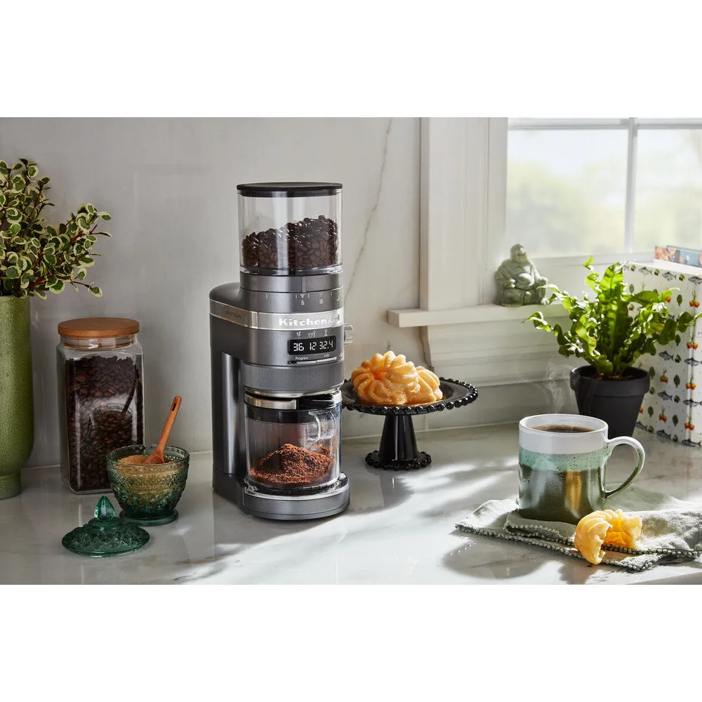 KITCHENAID ARTISAN COFFEE GRINDER - CHARCOAL GREY
