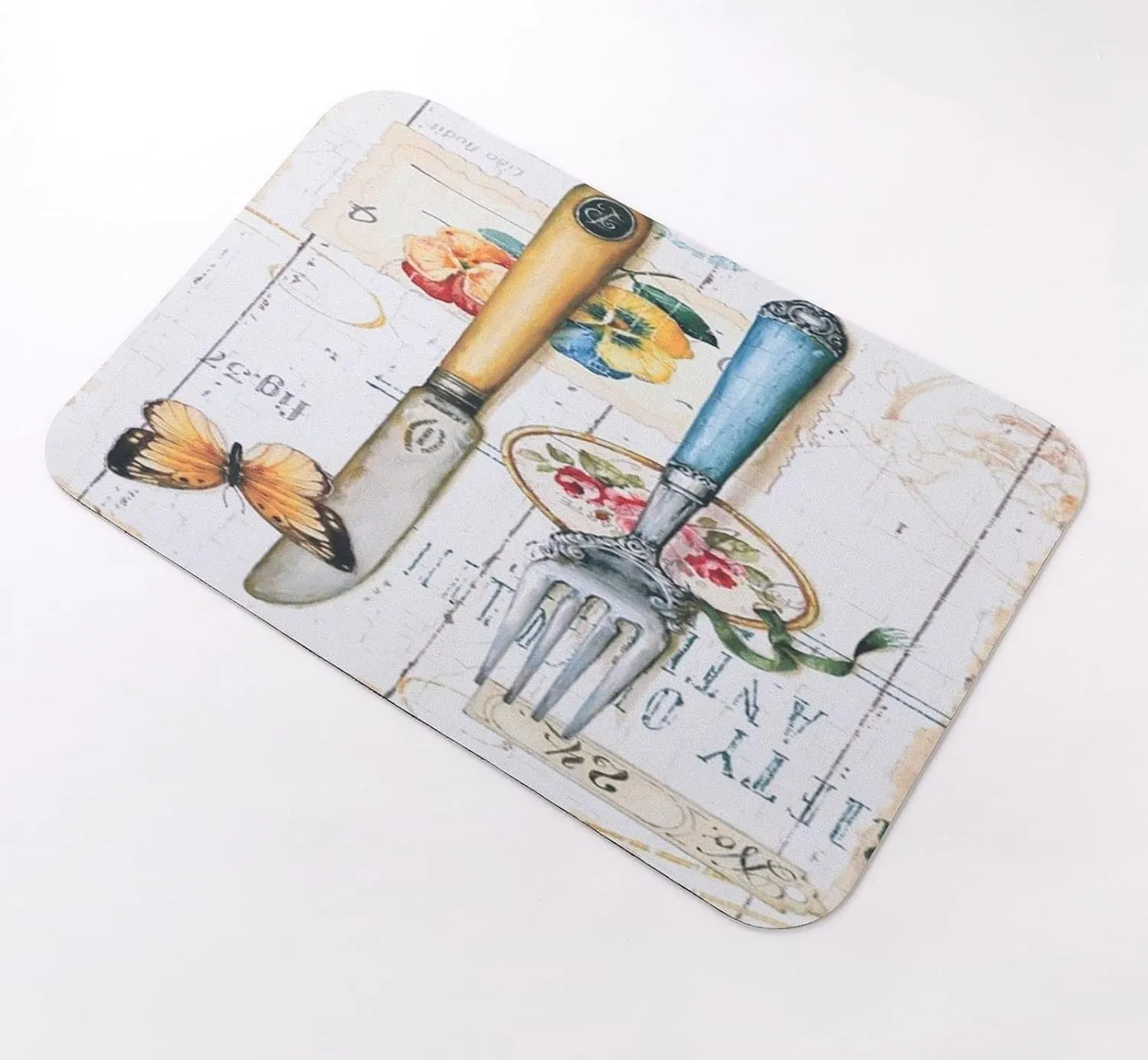 Kuber Industries PVC Kitchen Floor Mat|Anti-Skid Backing|Mats for Kitchen Floor |Easily Washable|Idol for Home, Kitchen Entrance| CF-220811 |Pack of 2| Multi