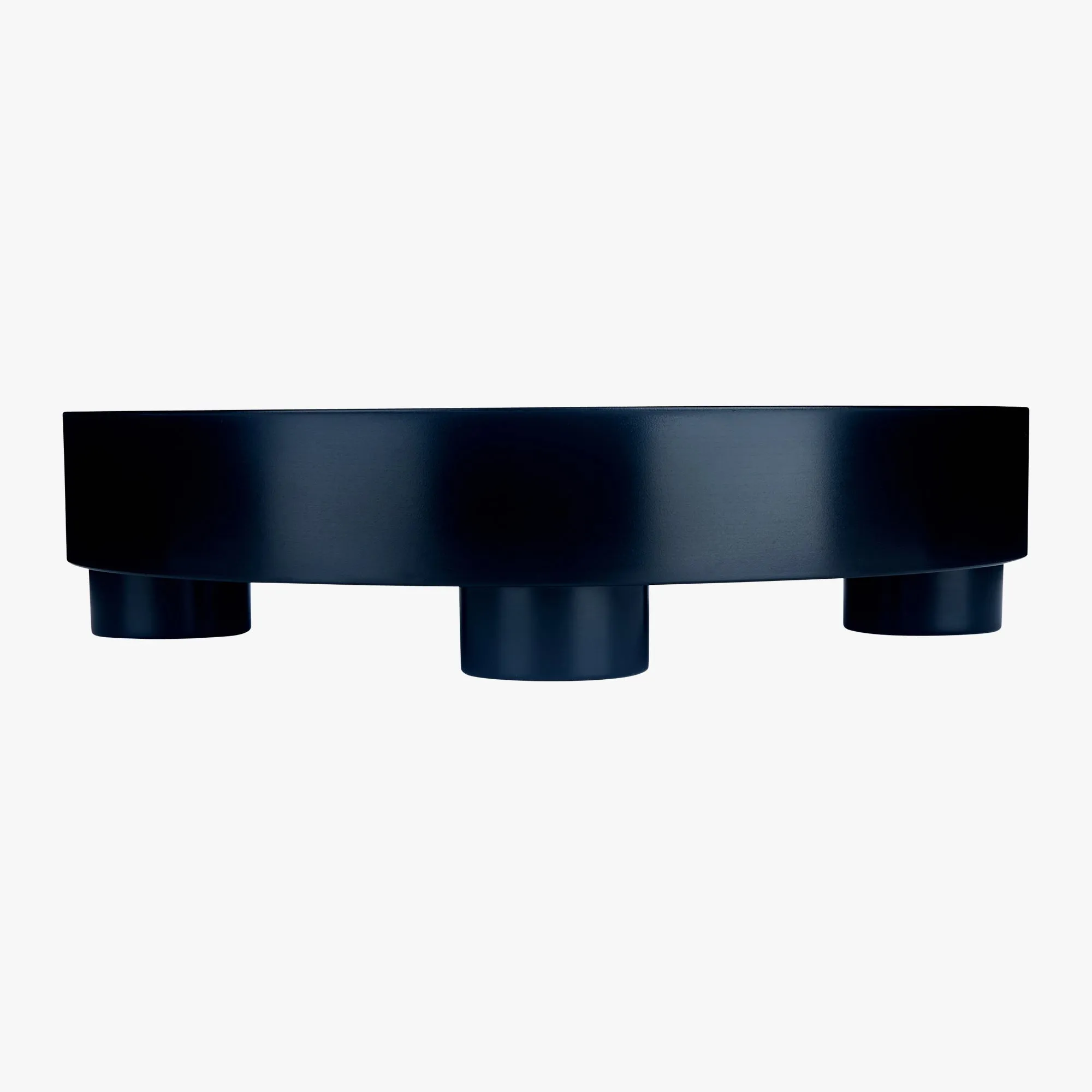 LAYER Round Decorative Tray (ABS, Black)