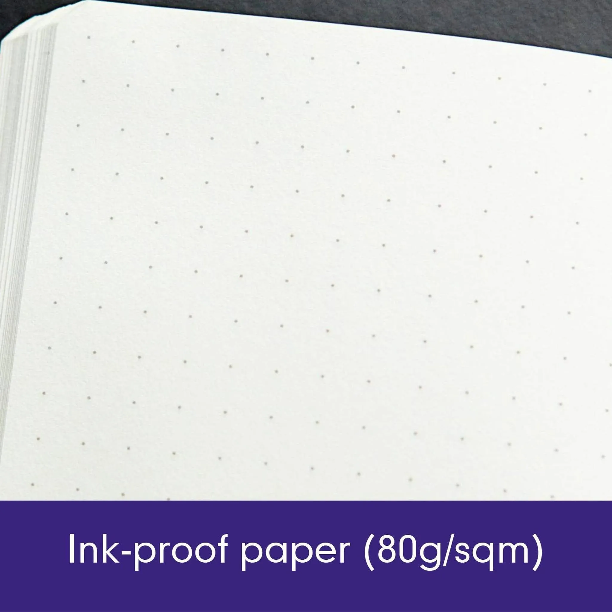Leuchtturm1917 Medium A5 Dotted Hardcover Notebook (Purple) - 249 Numbered Pages