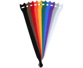 Lite Cable Tie, Hook and Loop, 10 pack