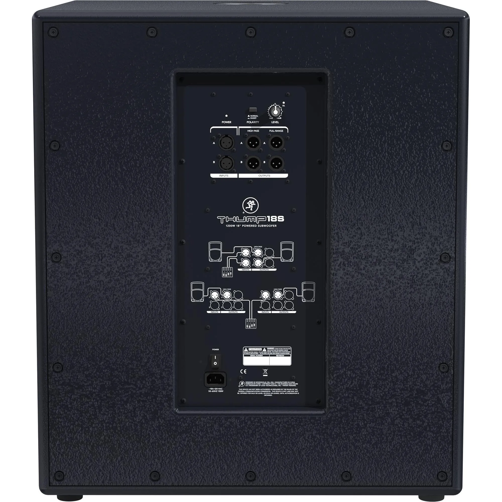 Mackie 1200W 18" Powered Subwoofer