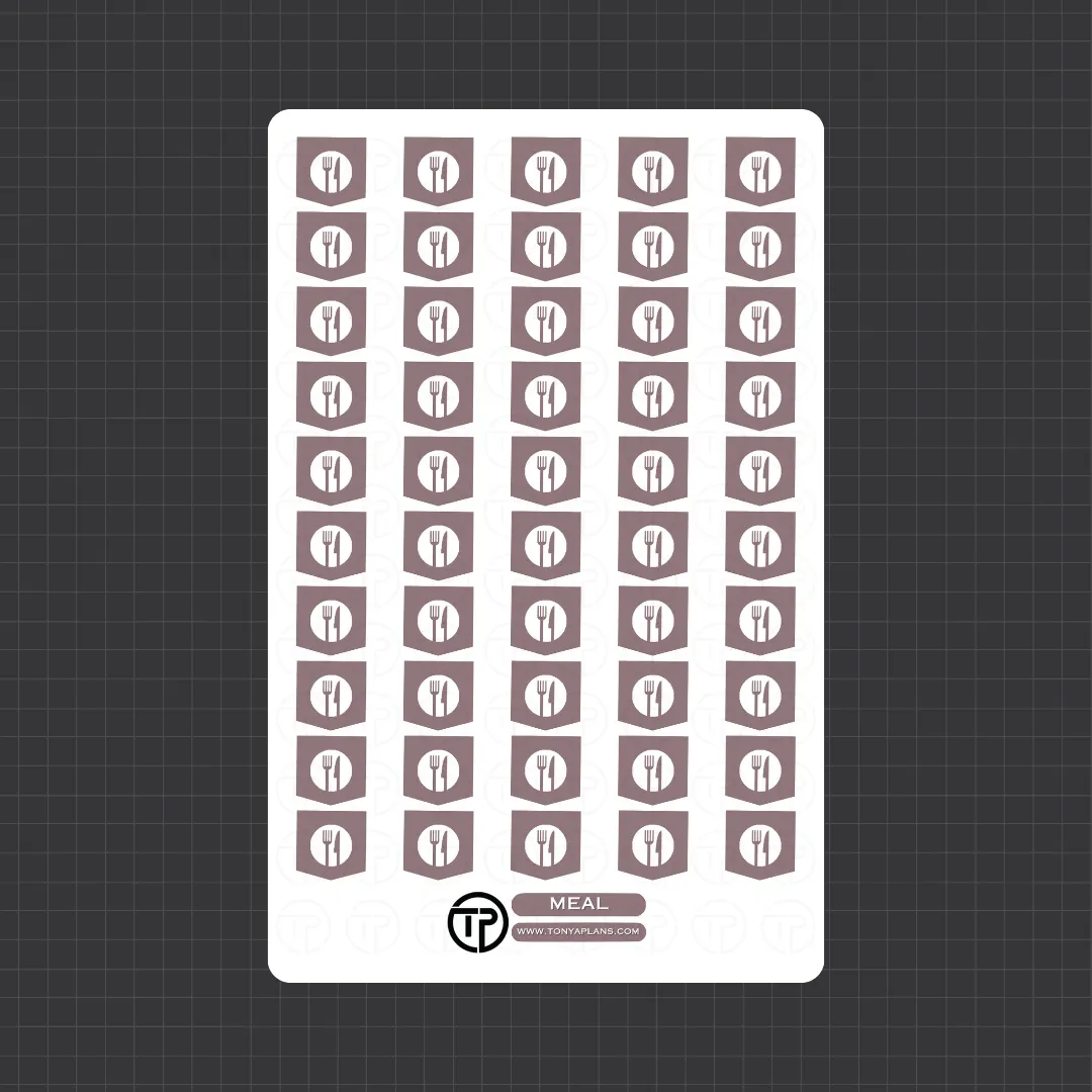 Meal - Planner Stickers