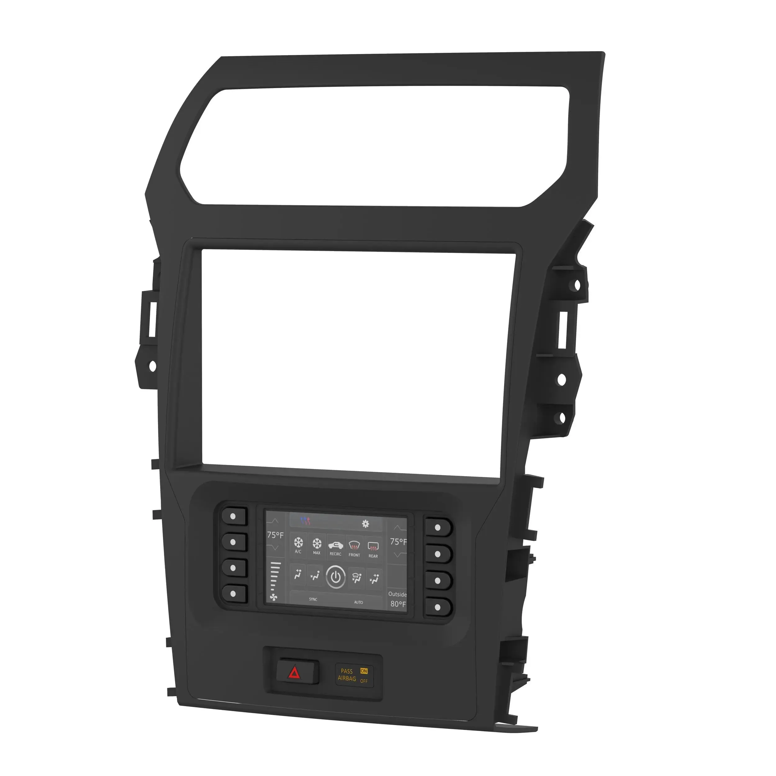 Metra 108-FD8CH Dash Kit for Pioneer DMH-C5500NEX 8-inch Radio for Ford Explorer 2011-2015