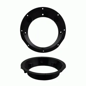 Metra 82-9601 6" to 6.5" Speaker Adapter for Harley Davidson (pair)