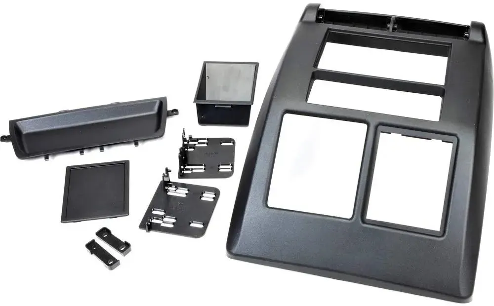 Metra 95-6549 2-DIN Dash Kit For Select 97-02 Jeep Wrangler w/ Harness Combo