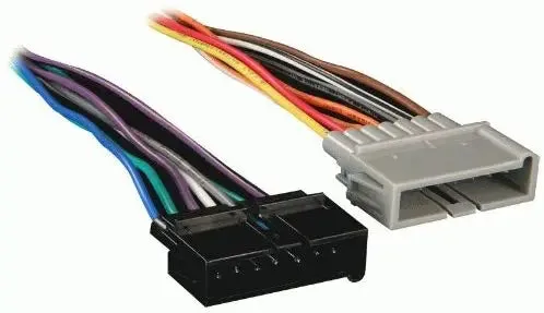Metra 95-6549 2-DIN Dash Kit For Select 97-02 Jeep Wrangler w/ Harness Combo