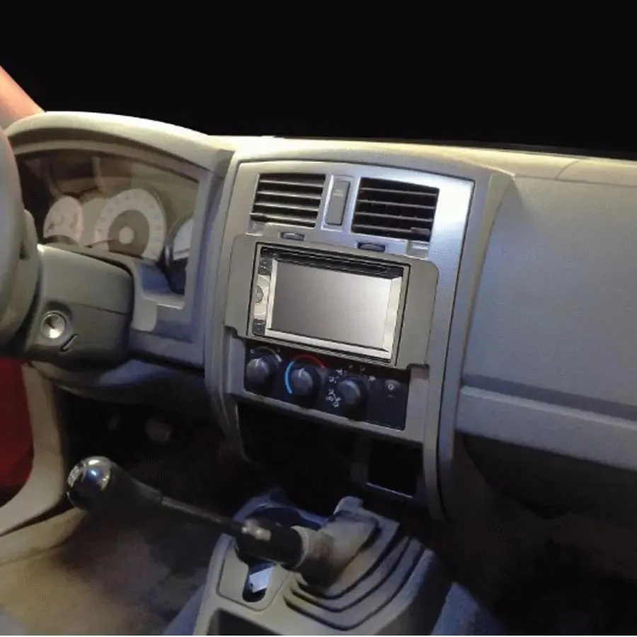 Metra 95-6557B Double DIN Car Dash Kit For Dodge Dakota 2005-2007 Matte Black