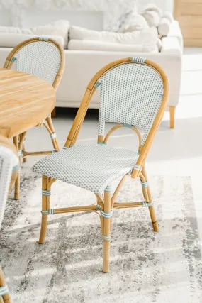 Modern Bistro Rattan Dining Chair