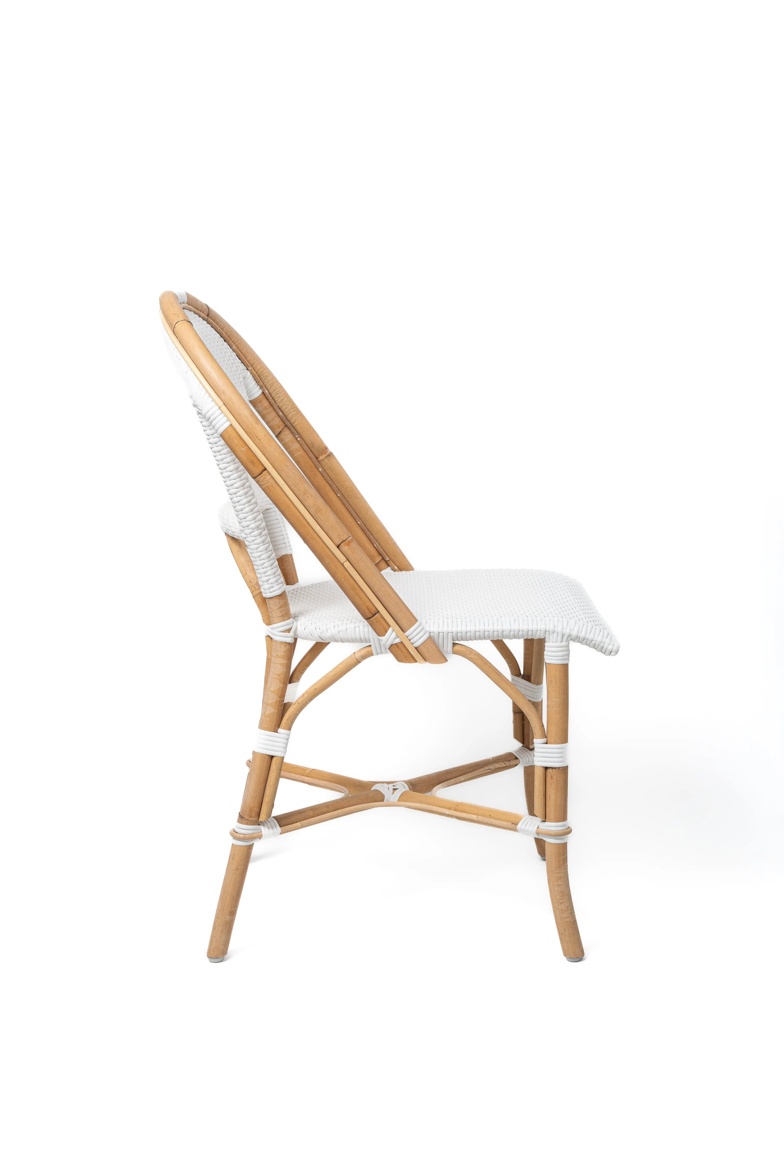 Modern Bistro Rattan Dining Chair