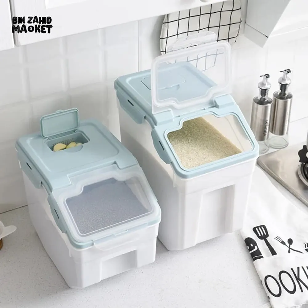 MOISTURE PROOF RICE & FLOUR STORAGE BOX