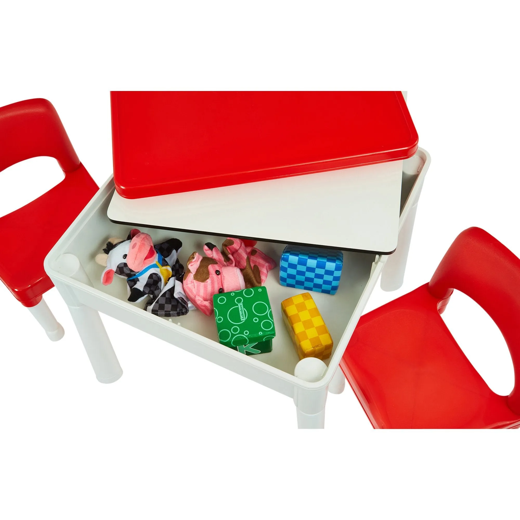 Multi Activity Table with White Board and Chalk Board