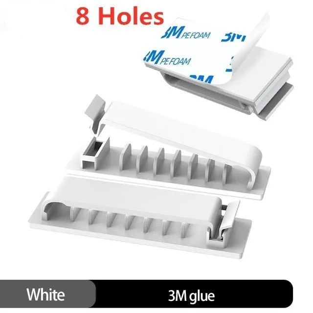 Multipurpose Self-Adhesive Cable Organizer