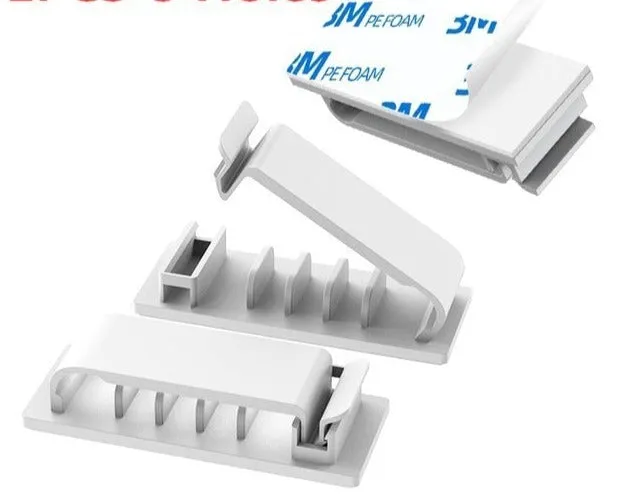 Multipurpose Self-Adhesive Cable Organizer