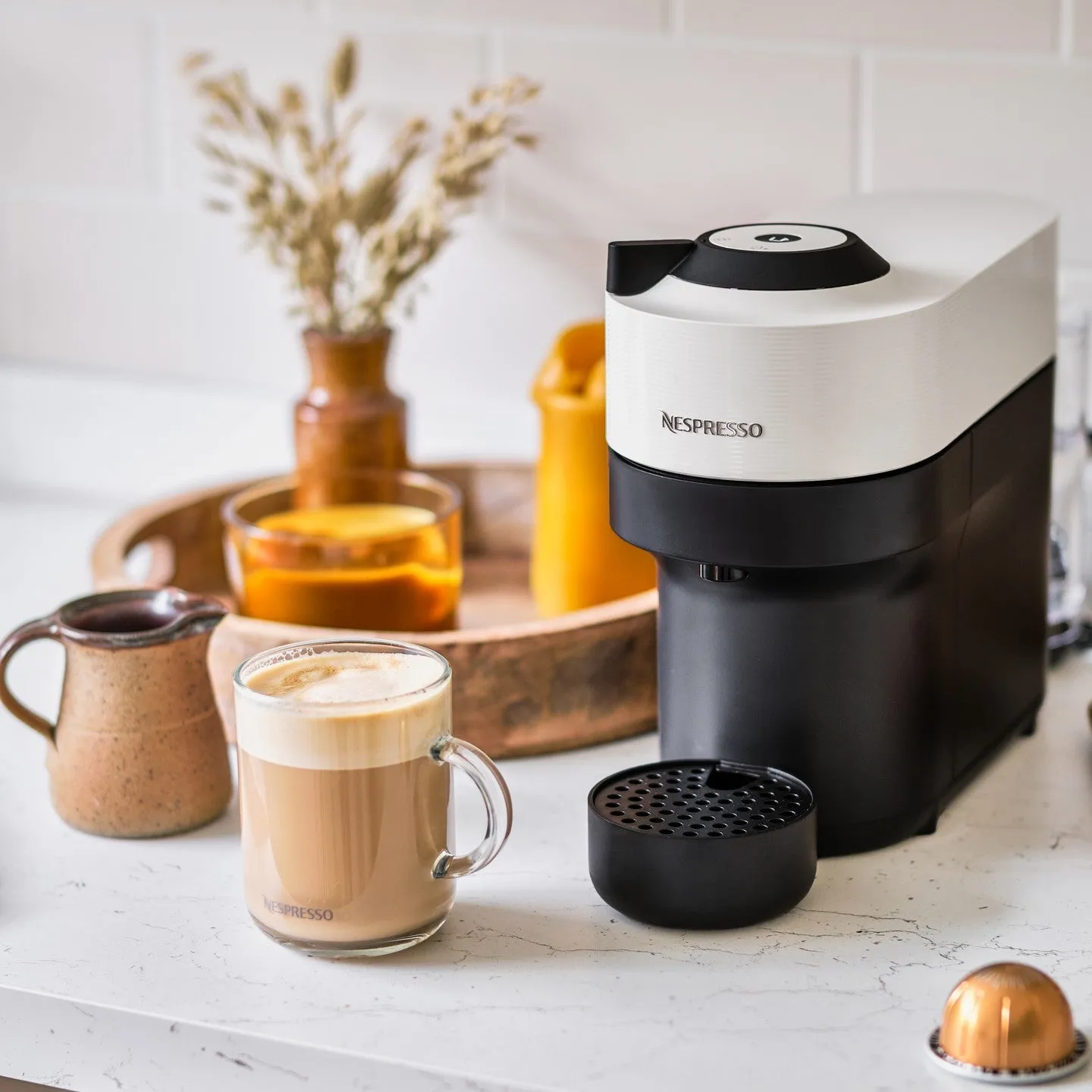 Nespresso Vertuo Pop Pod Coffee Machine - Liquorice Black | 11729