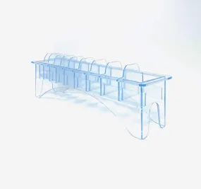 Organizer Rack Clipper guard Holder - clear