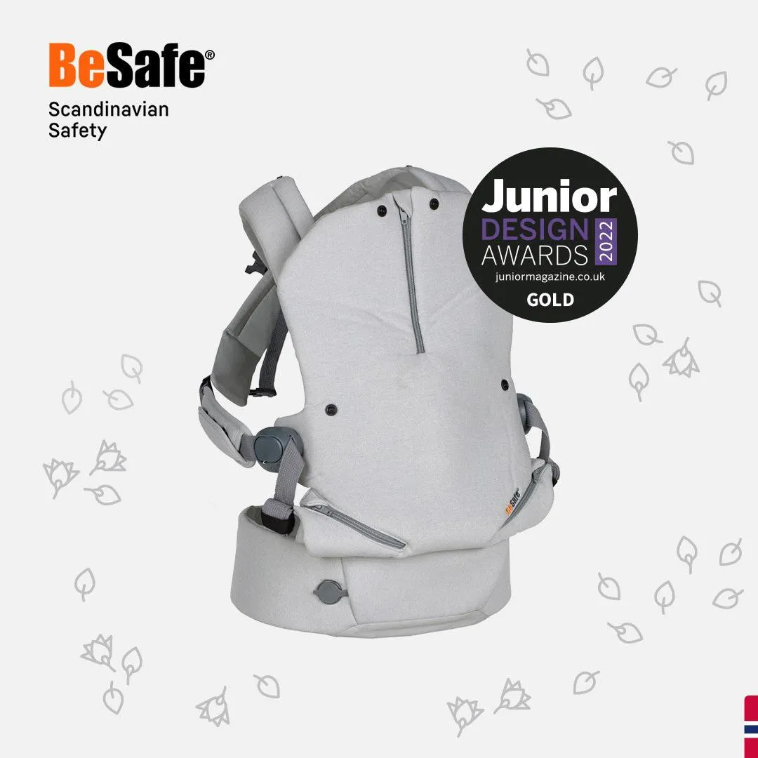 Outlet - BeSafe Haven Baby Carrier - Stone Basic