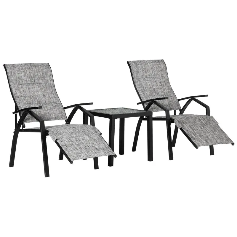 Outsunny-Lounge Chair Set