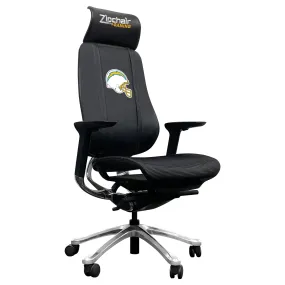 PhantomX Mesh Gaming Chair with  Los Angeles Chargers Helmet Logo