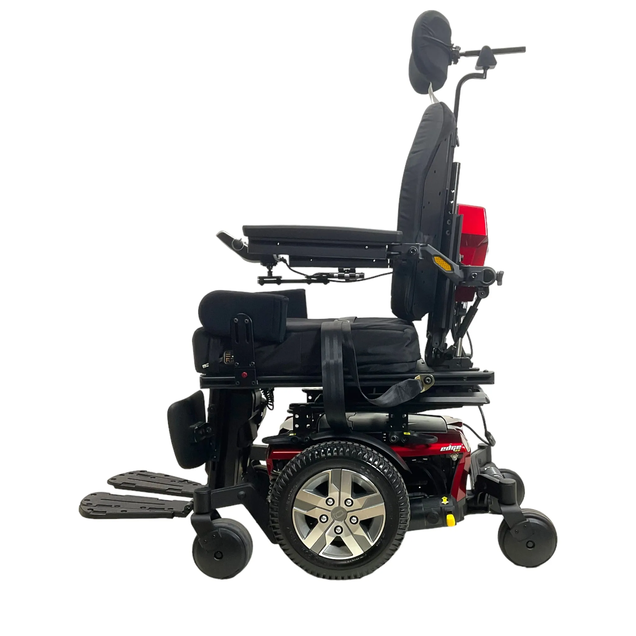Pride Mobility Quantum Q6 Edge 2.0 Electric Wheelchair | 19 x 20 Seat | Tilt, Recline, Power Extending Legs | Less than 1 Mile!