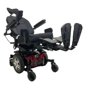Pride Mobility Quantum Q6 Edge 2.0 Electric Wheelchair | 19 x 20 Seat | Tilt, Recline, Power Extending Legs | Less than 1 Mile!