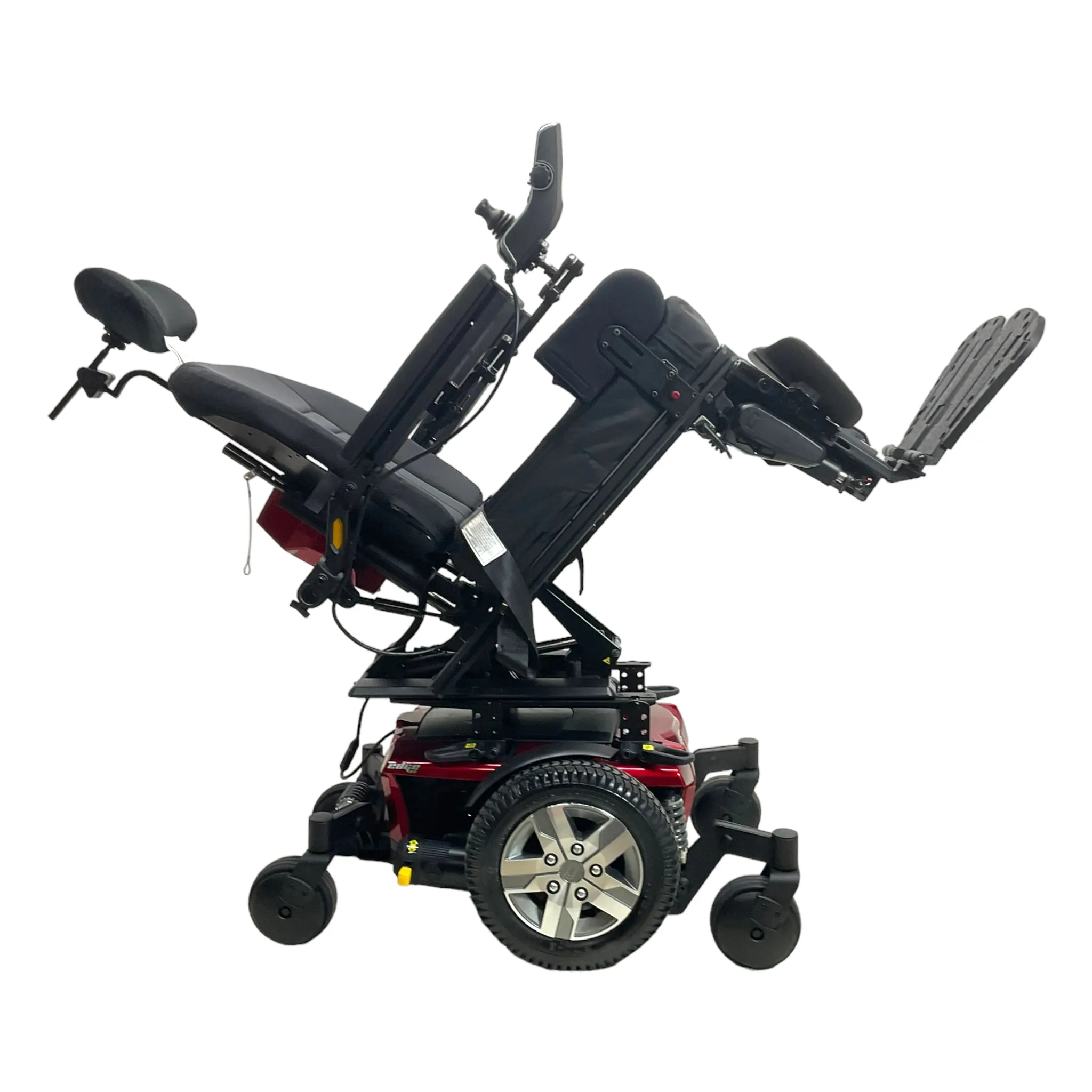 Pride Mobility Quantum Q6 Edge 2.0 Electric Wheelchair | 19 x 20 Seat | Tilt, Recline, Power Extending Legs | Less than 1 Mile!