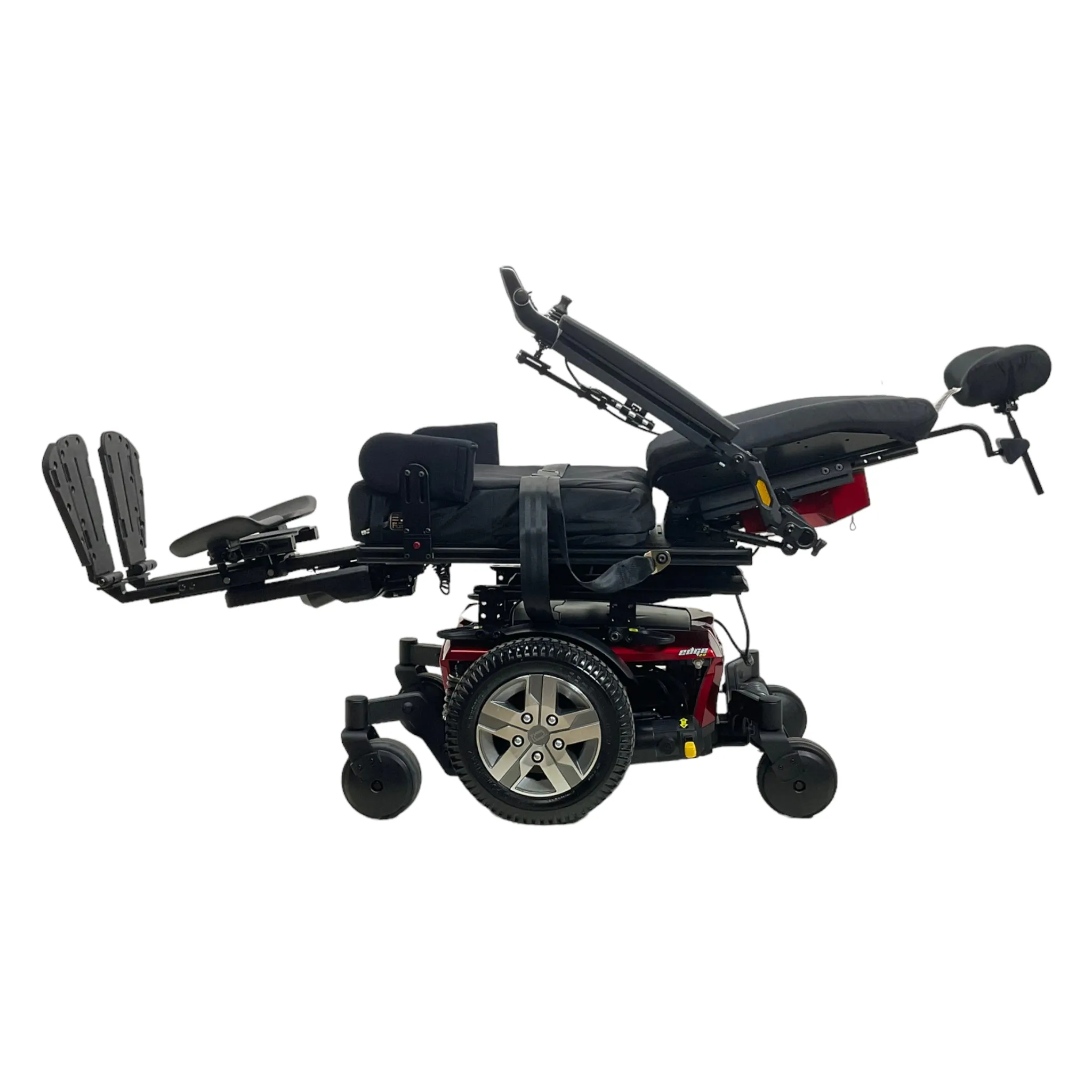 Pride Mobility Quantum Q6 Edge 2.0 Electric Wheelchair | 19 x 20 Seat | Tilt, Recline, Power Extending Legs | Less than 1 Mile!