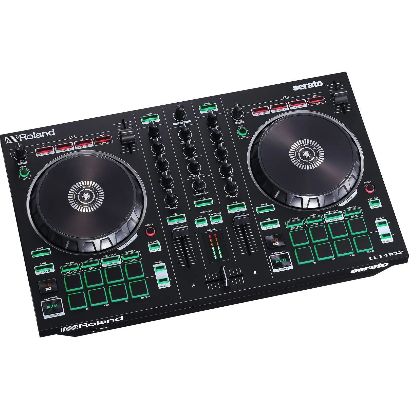 Roland DJ-202 DJ Controller & DJC-B1 Soft Bag Bundle